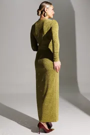 Sukienka Moda Urs #25-2879-zol