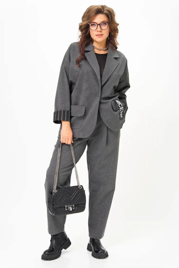 Костюм Michel Chic арт. 1437 грей