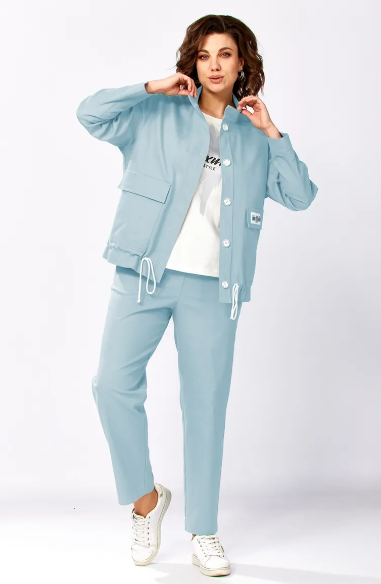 Suit Milora #1444 biryuza