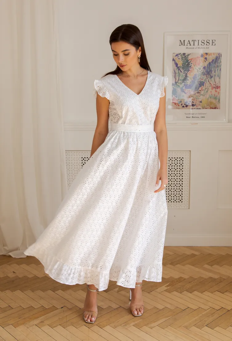 Sukienka Ladis Line #1353 bel