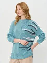 Jumper Newvay #9242-94192 grozovoe nebo/t.dzhins/bel