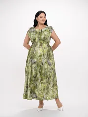 Dress FASHION CENTRE #V-4075-2/Multikolor