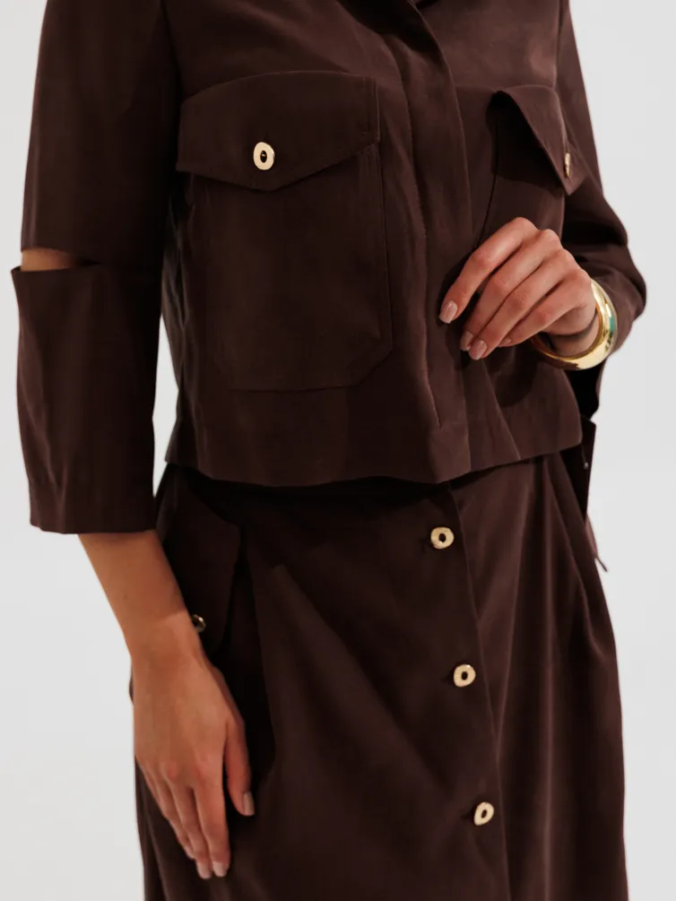 Костюм Galean Style арт. 1013 коричневый
