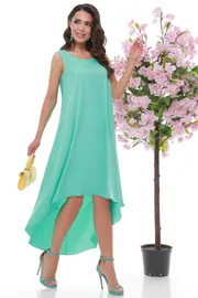 Sukienka DS Trend #P-3869-0143 (dlinnoe myatnogo cveta)