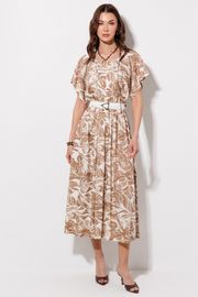 Платье Люше арт. 4381 песок