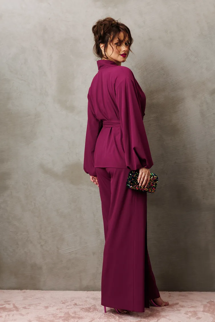 Suit Anastasia #1063.1 marsala