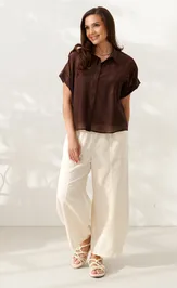 Блузка Alta Moda 1090-2 коричневый