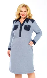 Dress Тэнси 407 dzhinsovyj rubchik