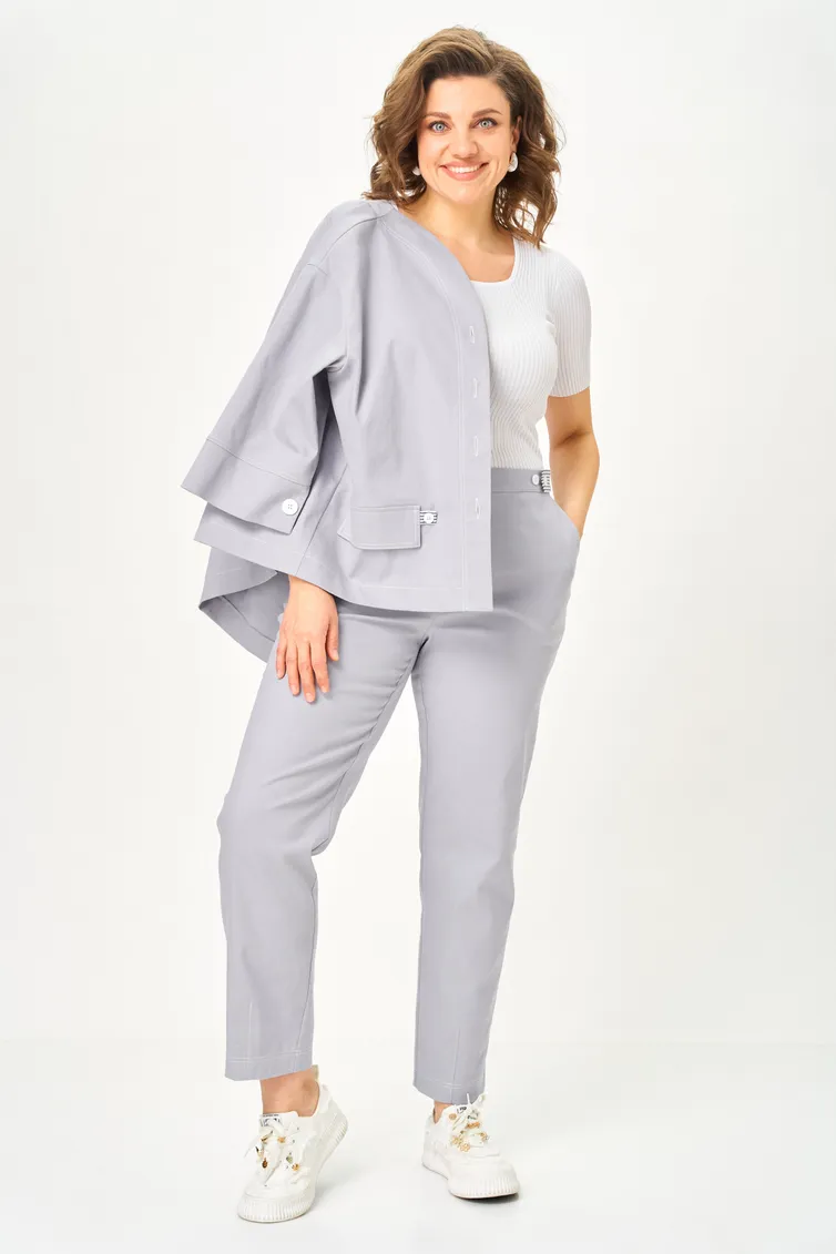 Костюм Vilena-fashion арт. 1159 серый
