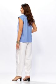 Blouse MALI #624-018 goluboj