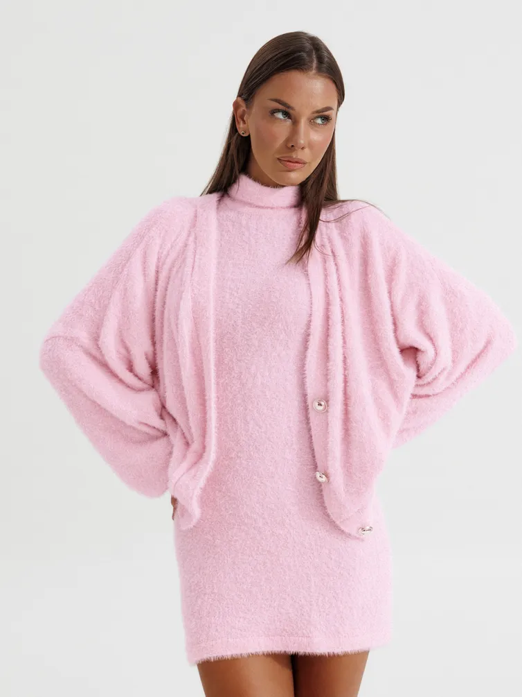 Cardigan V&N fashion #1189_rozovyj
