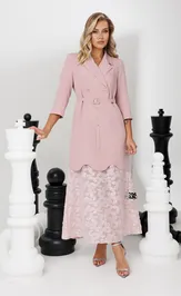Dress Мублиз 363 rozovyj