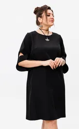 Sukienka Anelli Laurel 1447 chernyj