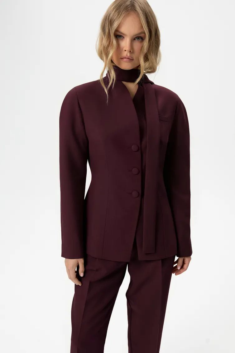 Blazer Pirs #6291 burgundi