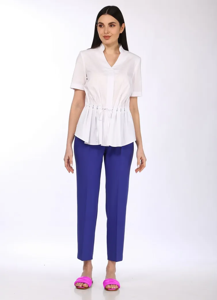Zestaw Vilena-fashion #806 belyj+vasilek