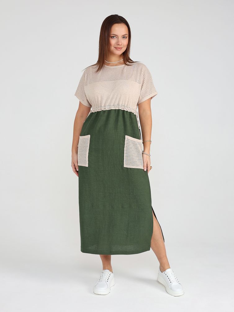 Платье BONADI арт. 1964 зеленый