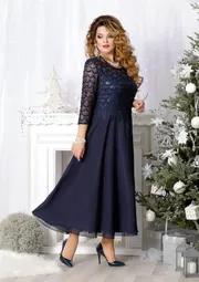 Платье Mira Fashion арт. 3978-4 син
