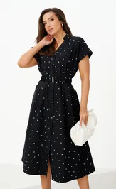 Dress PND 88783 chernyj