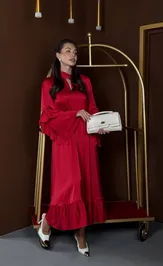 Платье Pavlova 202(цвет красный)