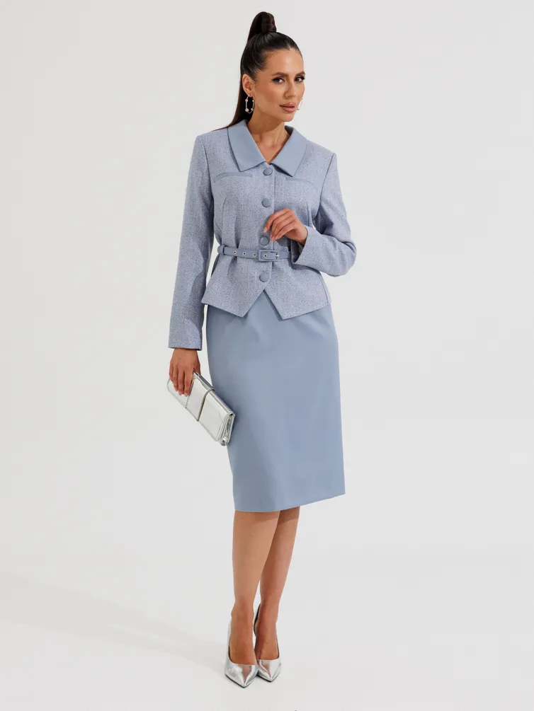 Suit Galean Style #987.1 goluboj