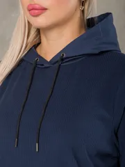 Bluzka NOVITA #1440 temno-sinij