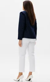 Suit Ma Cherie 3147 temno-sinij+belyj