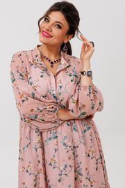 Платье Anelli Laurel арт. 1657 пудровый сад