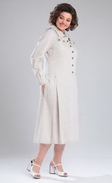 Dress Celentano 5015.2 len bezh