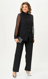 Suit Vilena-fashion 1208 chernyj