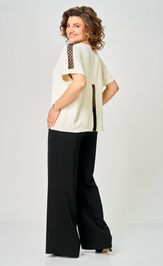 Suit Rumoda 2275 kr.r. molochnyj-chernyj