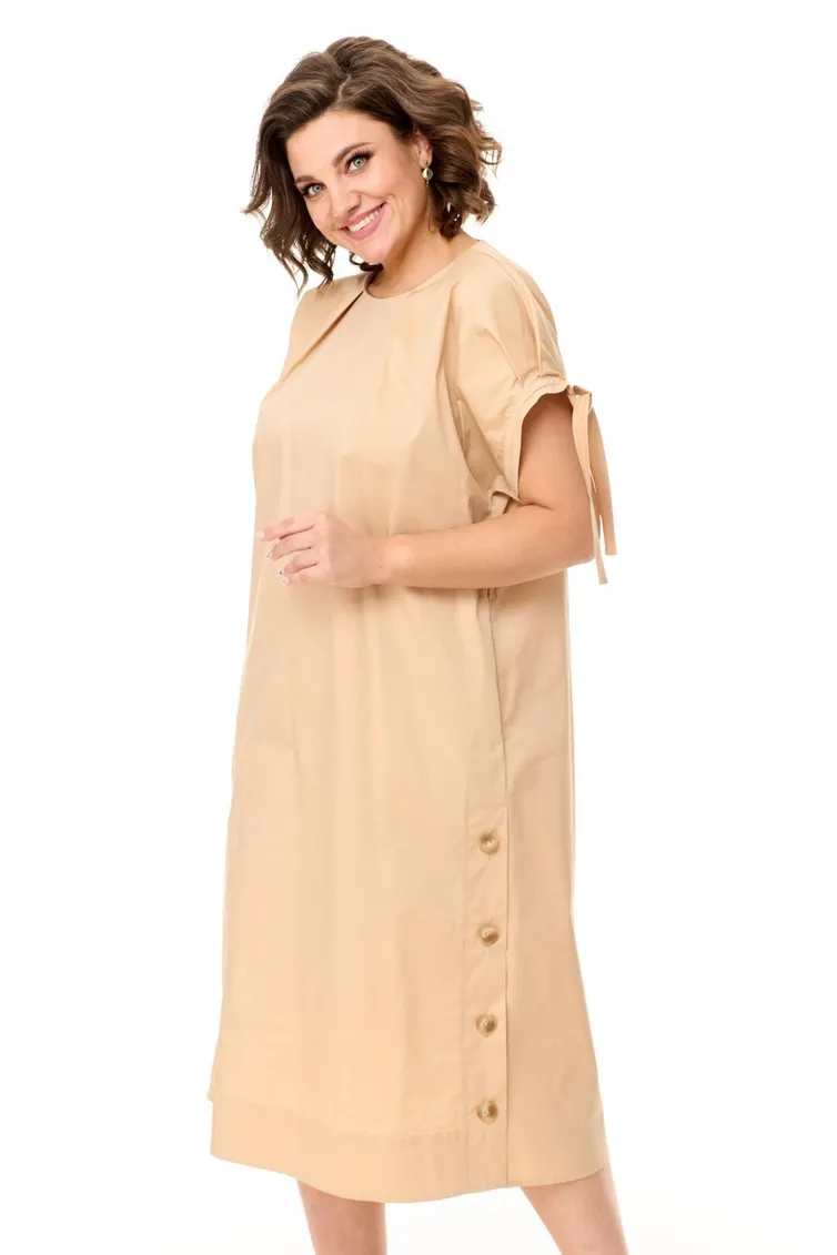 Dress Abbi #1026 svetlyj bezh