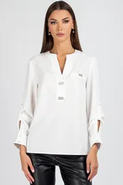 Blouse VIZAVI #739 molochnyj