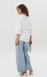 Blouse Anelli Laurel 1916.1 belyj pozvonochnik