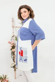 Zestaw SandyNA #13591 dzhins+belyj