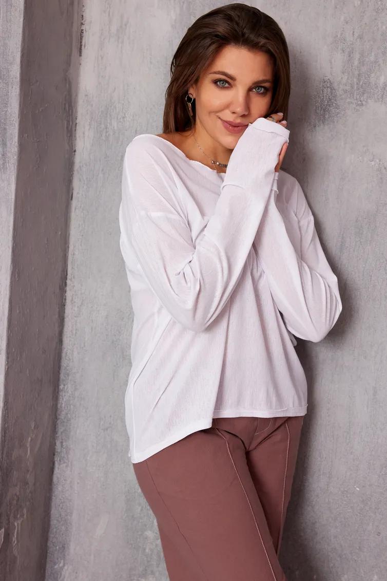 Skoczek BegiModa #4129 belyj
