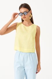 Блузка Romgil арт. РТ0147-ЛЕ4 светло-желтый