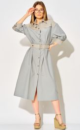 Платье LAIKONY L-434 серо-голубой