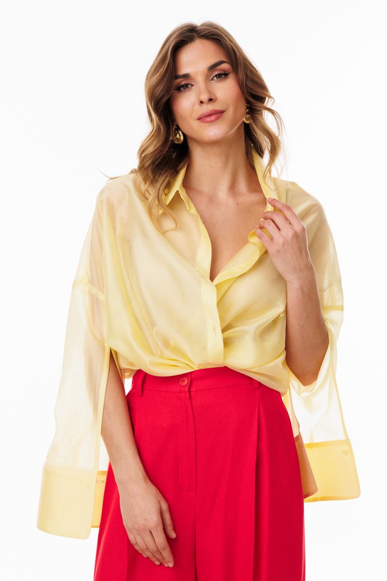 Блузка EOLA арт. 3036 сливочное масло