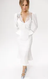 Sukienka Pirs 6605 molochnyj
