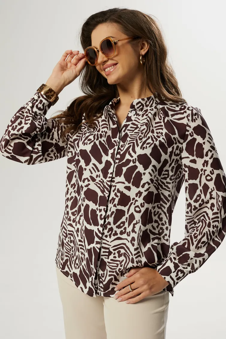 Bluzka MALI #622-122 leopard