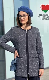 Жакет BELANGE 3812 синий
