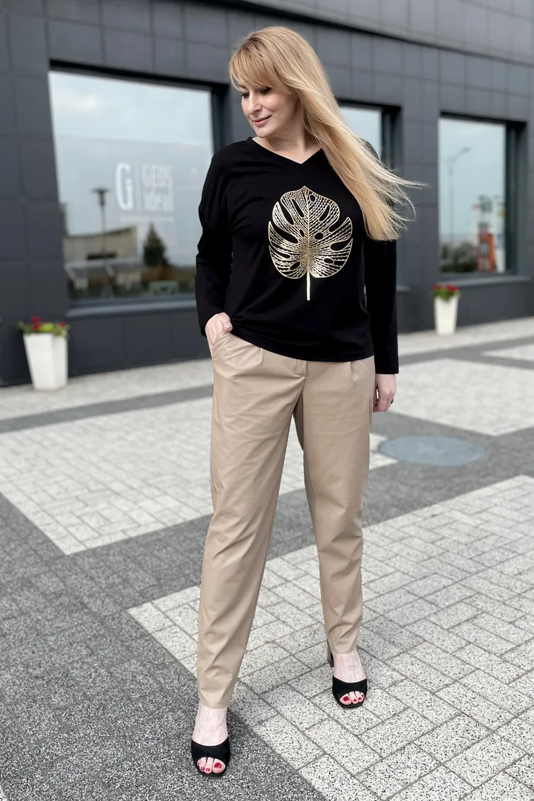 Skoczek Rumoda #2153 (dlinnyj rukav) chernyj