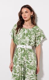 Платье Люше 4381 зеленый