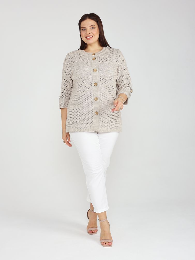 Кардиган BONADI арт. 2178 лен