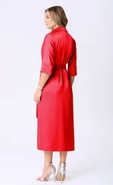 Dress BAZALINI 5116 korallovyj