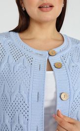 Кардиган BONADI 2187 голубой