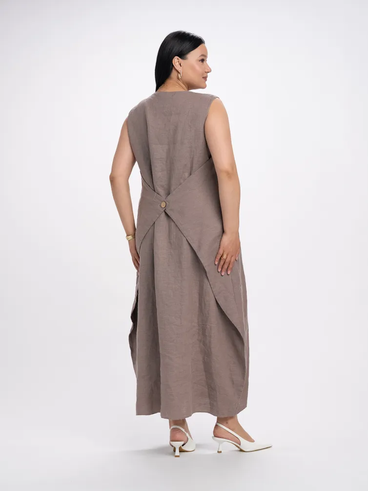 Sukienka FASHION CENTRE #L-4258/Kakao/170