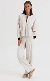 Брюки V&N fashion 1102_бежевый