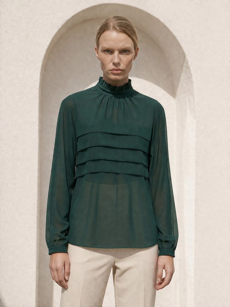 Bluzka Lissana #5058 malaxit