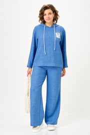 Костюм Vilena-fashion арт. 1178 голубой